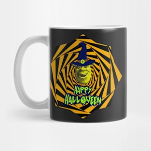 Funny Halloween Shrek Mug